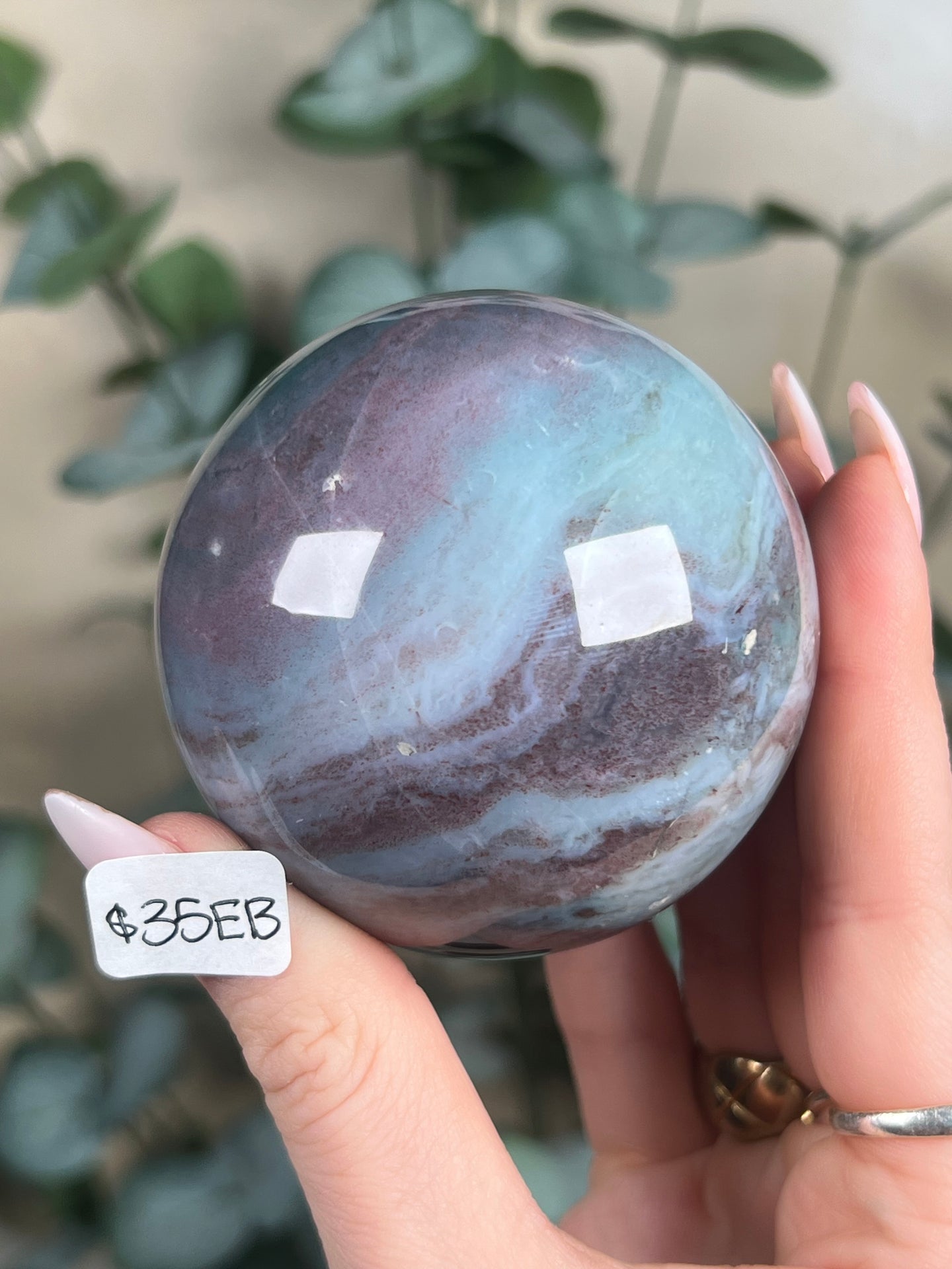 Sea Jasper Spheres (32-35, 3 options)